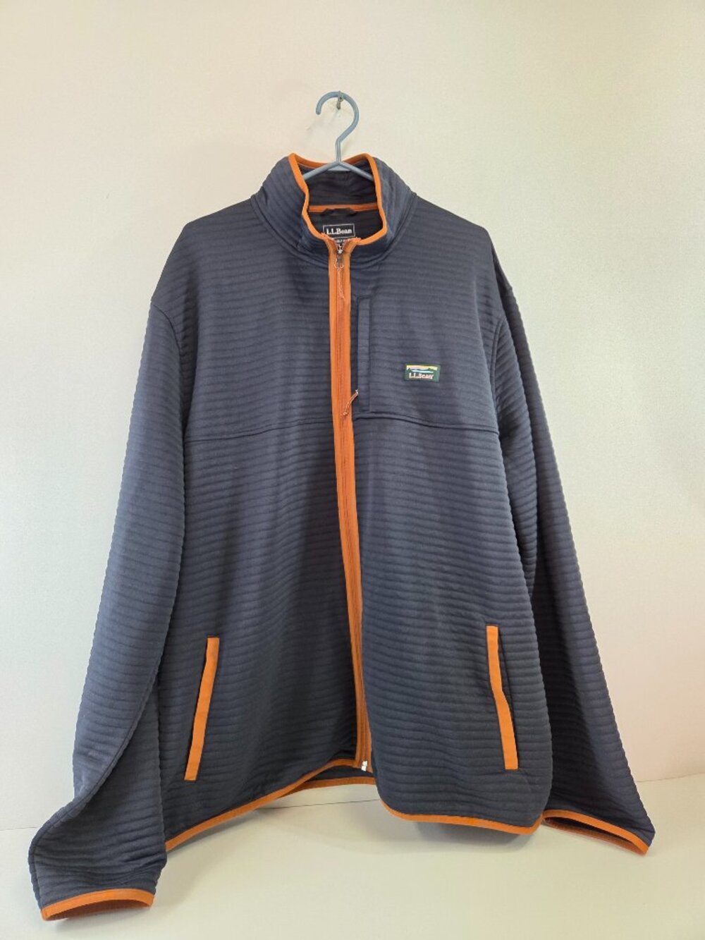 LL Bean Mens Airlight Full Zip Jacket Size XXXL Tall